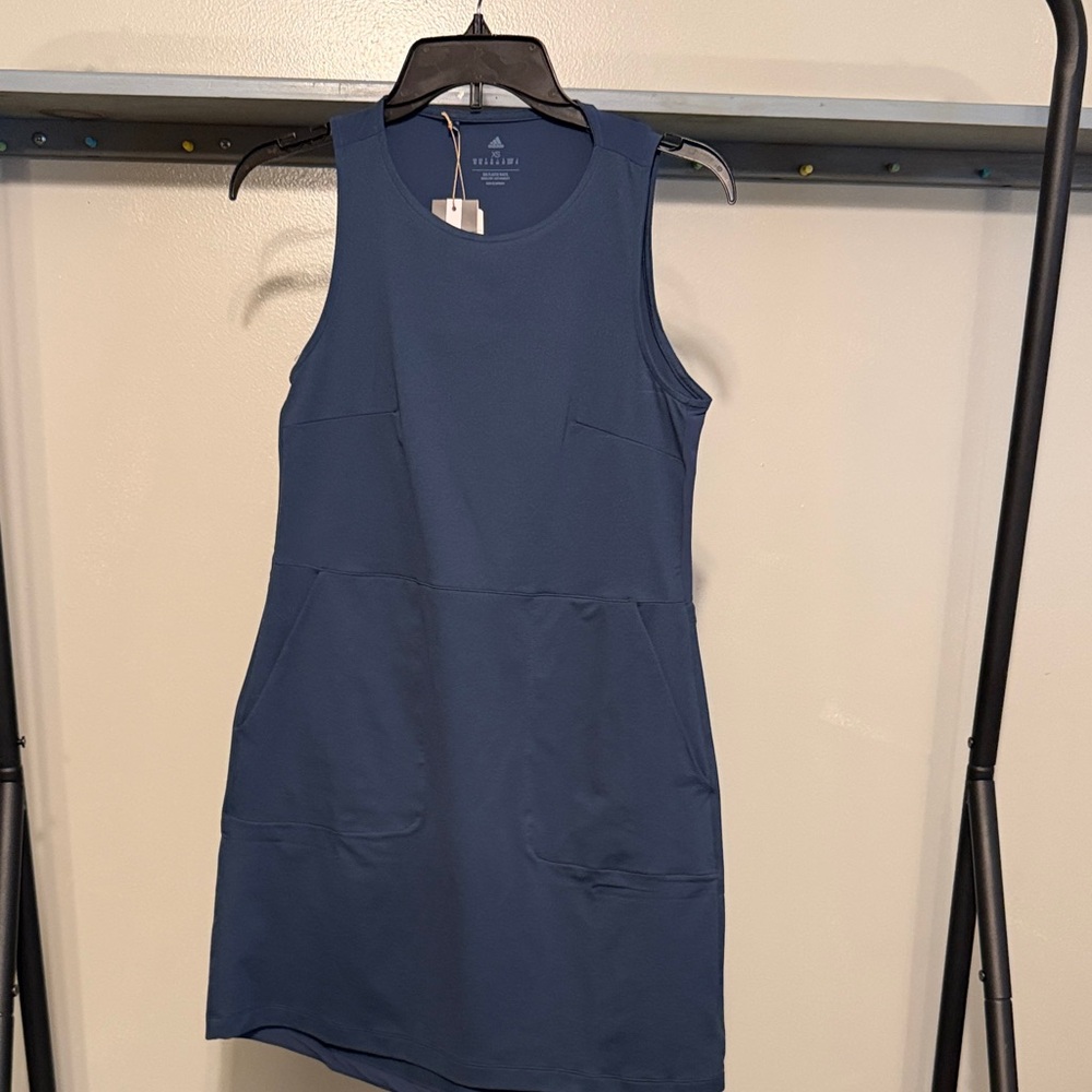 Adidas Navy Blue Sleeveless Dress